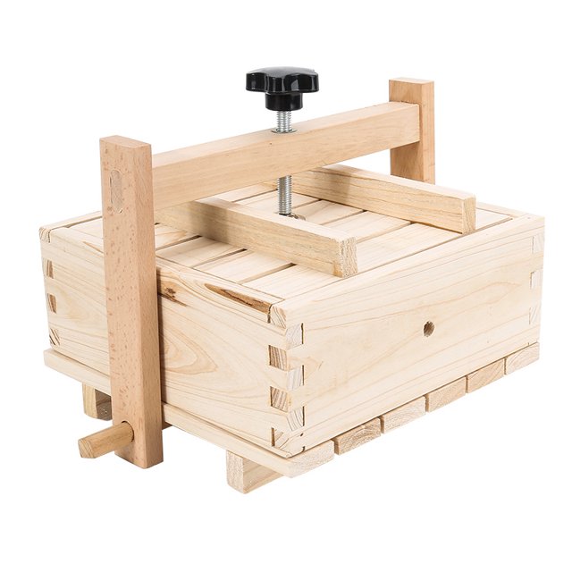 Marco de molde de tofu, herramientas caseras para el hogar, pequeños y grandes utensilios de cocina de madera, juego completo