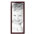 thumbnail image 2 of ArtToFrames 14" x 35" Mahogany Picture Frame, 14x35 inch Brown MDF Poster Frame (WOM-3978), 4 Pack, 2 of 8