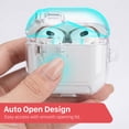 thumbnail image 3 of Vena for AirPods 5 & 4 Case Cover TPU with Lock & Phone Stand Compatible with Apple AirPods 5th/4th Gen, Supports Wireless Charging, Clear, 3 of 8