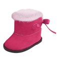 thumbnail image 1 of Muñeca Botas para muñecas Botas Botines Zapatos 18 pulgadas Adecuado para muñecas Vestir todo Rosa Zulema Botas de muñecas de 18 pulgadas para niñas, 1 of 8