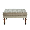 thumbnail image 6 of Linon Isabelle Velvet Square Tufted Ottoman, Multiple Colors, 6 of 7