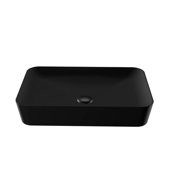 Ws Bath Collections Ultra Ul 060 Ultra Ul 23-5/8" Rectangular Ceramic Vessel Bathroom Sink