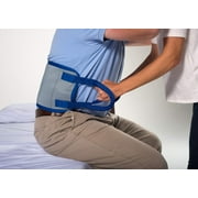 Patient Aid Transfer Sling - Moving Assist Hoist Gait Belt Harness Device with Heavy Duty 400lb Weight Capacity, Padded Handles, Extended Length & Width - 8 x 23.5"