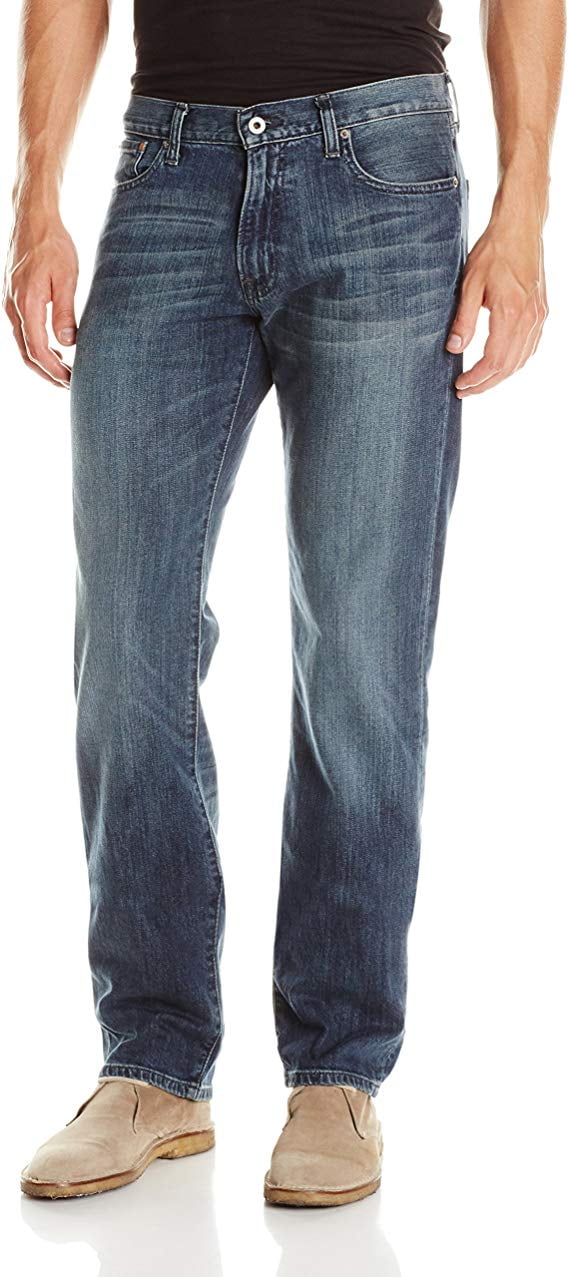 lucky brand 221 original straight grey