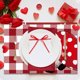 thumbnail image 4 of Manteles individuales de poliéster, decoraciones navideñas, manteles individuales con temática de San Valentín, manteles individuales para fiestas, decoraciones de Halloween, decoración de otoño, deco, 4 of 6