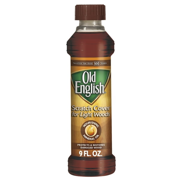 Old English Light Wood Scratch Cover, 8 Oz (Pack of 4)