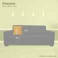 thumbnail image 3 of Majestic Home Goods Pillow 24x24 Plantation Yellow, 3 of 4