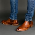 thumbnail image 5 of Thomas & Vine Mens Watson Wide Width Tru Comfort Foam Pull-on Wingtip Chelsea Boot, 5 of 7