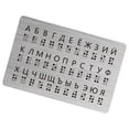 thumbnail image 4 of Braille Alphabet Board Ayuda de enseñanza de suministros de aprendizaje portátil Ligero para principiantes Aprenda Braille Braille Learning Tool, 4 of 10