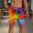 thumbnail image 4 of Runfenguu Board Shorts Men'S, Mens Cargo Shorts Men Casual Fashion Print Shorts With Pockets Elastic Waist Beach Pants Swim Shorts Boys, 4 of 5
