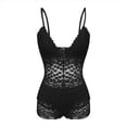 thumbnail image 5 of Women's Chemises Negligees Labor Day Offers Sexy Lingerie for Women Two Piece Catch outside Sexy And Lingerie Set with Leggings Womens plus Size Corset plus Size on Clearance Black 5XL, 5 of 9