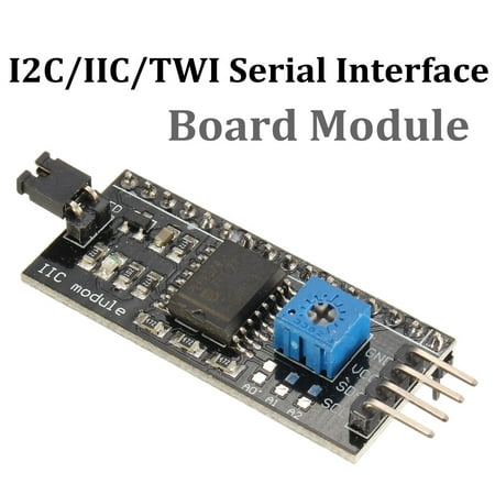 1PC I2C/IIC/TWI Serial Interface Board Module for Arduino R3 LCD 1602 (Best Lcd For Arduino)