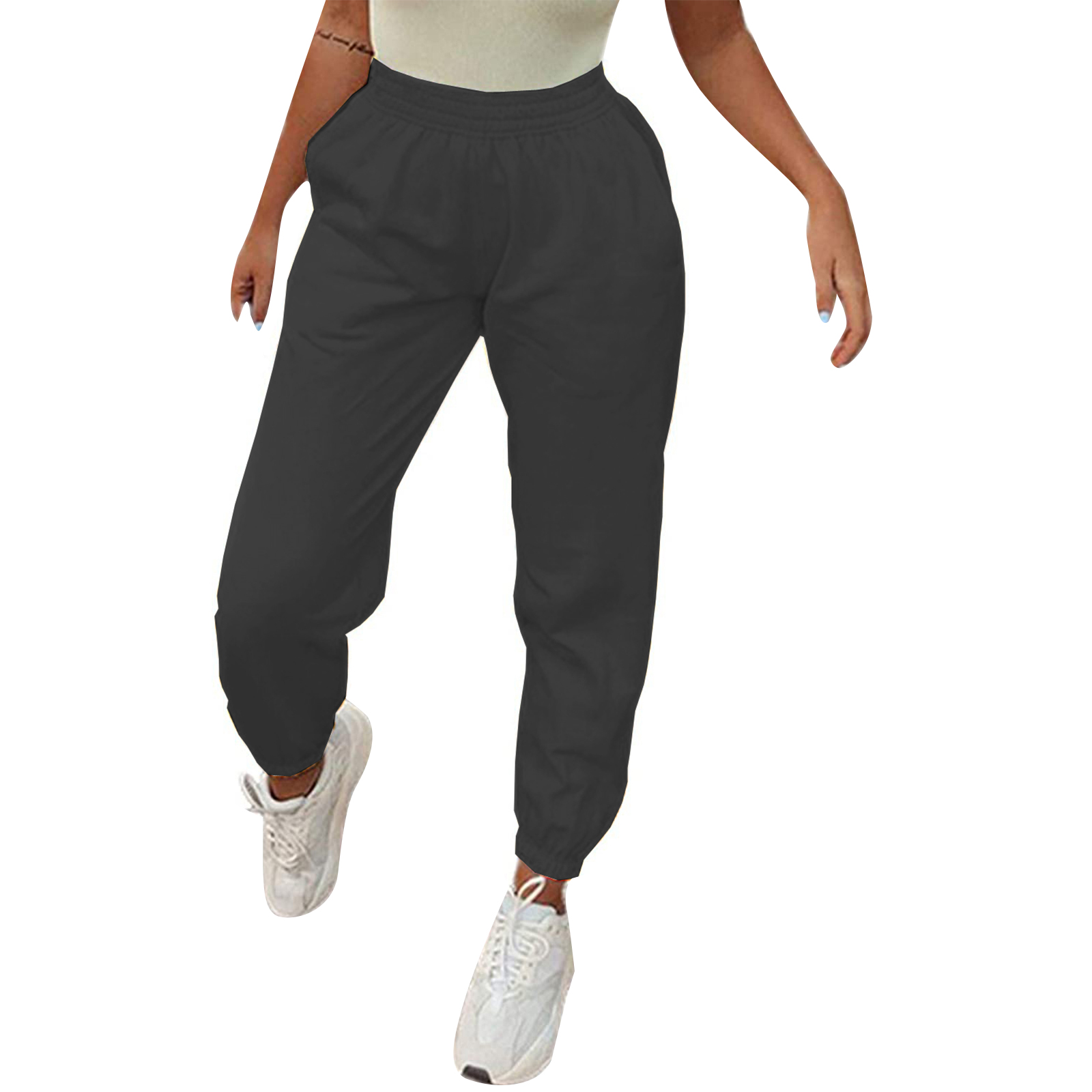 Multitrust - Multitrust Multitrust Women Jogger Pants with Pockets Long Workout Running 