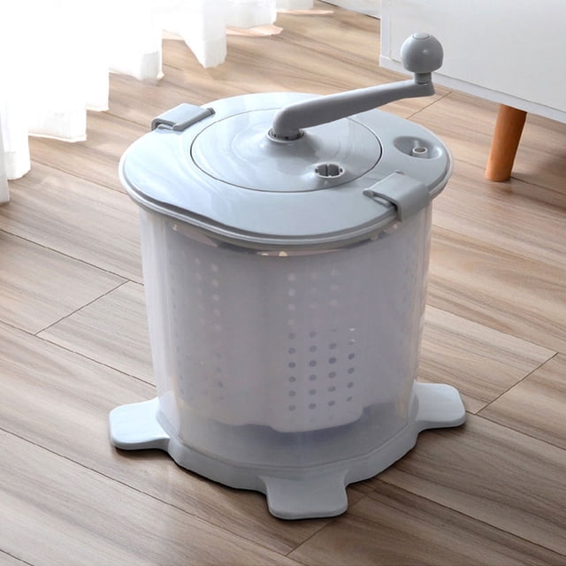 Ccdes Machine à Laver les sous-Vêtements, Mini Machine à Laver Portable à Opération Manuelle pour Maison Dortoir Gris