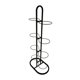 thumbnail image 4 of Soporte vertical de 8 niveles para balones de fútbol, ​​organizador portátil para sala de estar. negro, 4 of 9