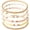 B-Beige Surfer Color & Gold Bead, variant on Surfer Heishi Clay Bead Bracelets for Women Bohemian Stackable Gold Plated Beaded Stretch Bracelets Elastic Layering Friendship Bracelets Set Boho Jewelry