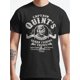 thumbnail image 1 of Cotton T-Shirt - Captain Quint's Shark Feeding Tour Graphic, Casual Round Neck Tee for All Seasons, 1 of 6