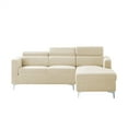 thumbnail image 4 of Topcobe 83" Modern L Shaped Sectional Couch Sofa for Small Space, Beige, 4 of 8