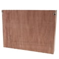 thumbnail image 4 of 2 Color Rustic Wooden Wall Shelf Shadow Box Display Storage 12 Units Brown, 4 of 8