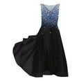thumbnail image 2 of EIMELI Robe Décontractée pour Femmes Robe en Chiffon Col en V Sans Manches Vêtements pour Femmes m Argent, 2 of 3