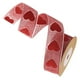thumbnail image 4 of GOOHOCHY 2 rollos de cinta de poliéster de 5 m con estampado de corazones para envolver regalos de San Valentín (modelo 9), 4 of 8