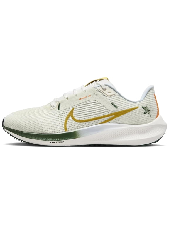 Pegasus 40 Road Running Shoes (FV3631-081, Sea Glass/Sail/Bronzine/Bright Mandarin) Size 8.5