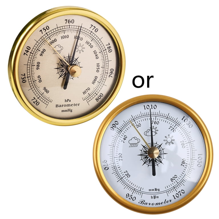 KALWEL,Barometer Thermometer Hygrometer,Barometers,Barometer Indoor,Weather  Barometer,Barometric Pressure Gauge,Barometric Pressure Gauge for
