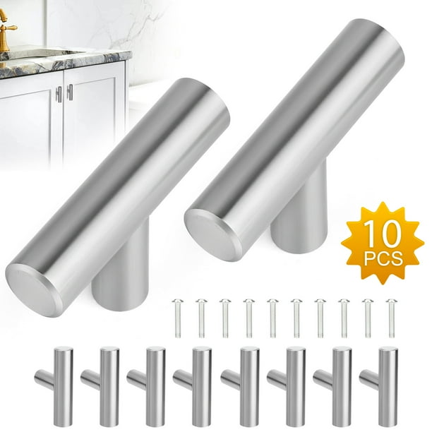 10pcs Kitchen Knobs Handles Pulls, TSV 2" Single Hole Kitchen