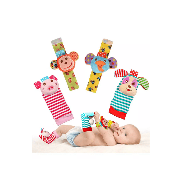 Sonajas Para Bebe Calcetines Juguete Estimulación Temprana ESTILO