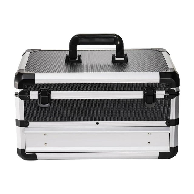 Caja de herramientas portátil Colamx caja de almacenamiento rígida protectora