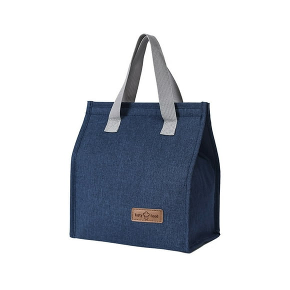 SuoKom Lunch Bag Women Oxford Cloth Lunch Bag Outdoor Picnic Bag Portable Lunch Bag Bento Bag Large Heat Preservation Bag Ice Bag High Waist Insulated Lunch Bag On Clearance