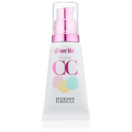 Physicians Formula super CC de correction des couleurs + Care All-Over Blur Crème Contour des Yeux, 6651 léger / moyen, 1 oz