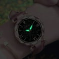 thumbnail image 3 of Unisex Stars Little Point Frosted Belt Watch Dotted With Roman Scale Watch, 3 of 9
