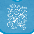 thumbnail image 4 of Inktastic White Big/small Bikes Boys or Girls Baby Bib, 4 of 4
