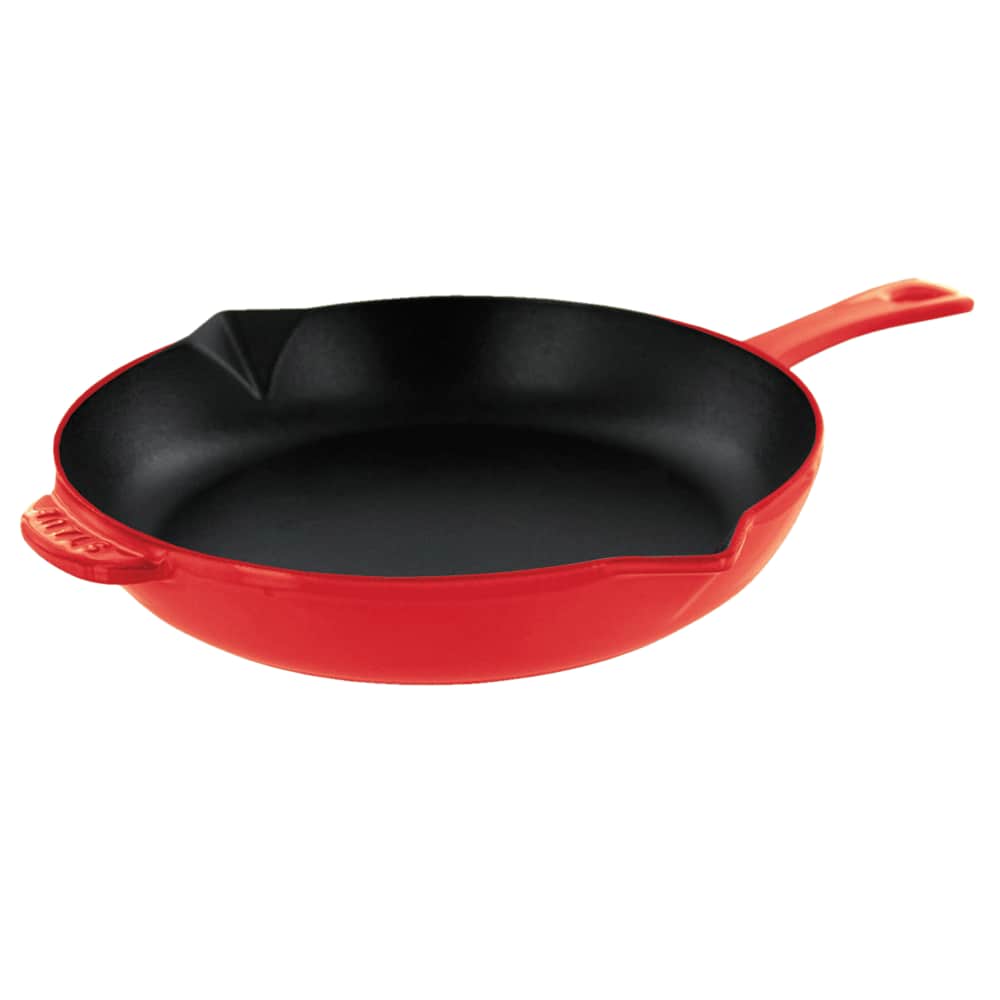Staub Cast Iron 10" Fry Pan Cherry