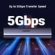 thumbnail image 4 of Adaptador USB C a Ethernet Hub UGREEN 4 en 1 con 3 puertos USB 3.0, 4 of 9