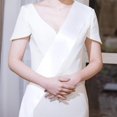 thumbnail image 4 of Blank Satin Sash, 2 Pcs Party Decorations DIY Sashes(White), 4 of 5
