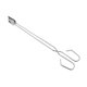 thumbnail image 3 of Charcoal Scissor Tongs with Chromium Plating for BBQ Use Silver Color Long Handle 5 Pieces, 3 of 5