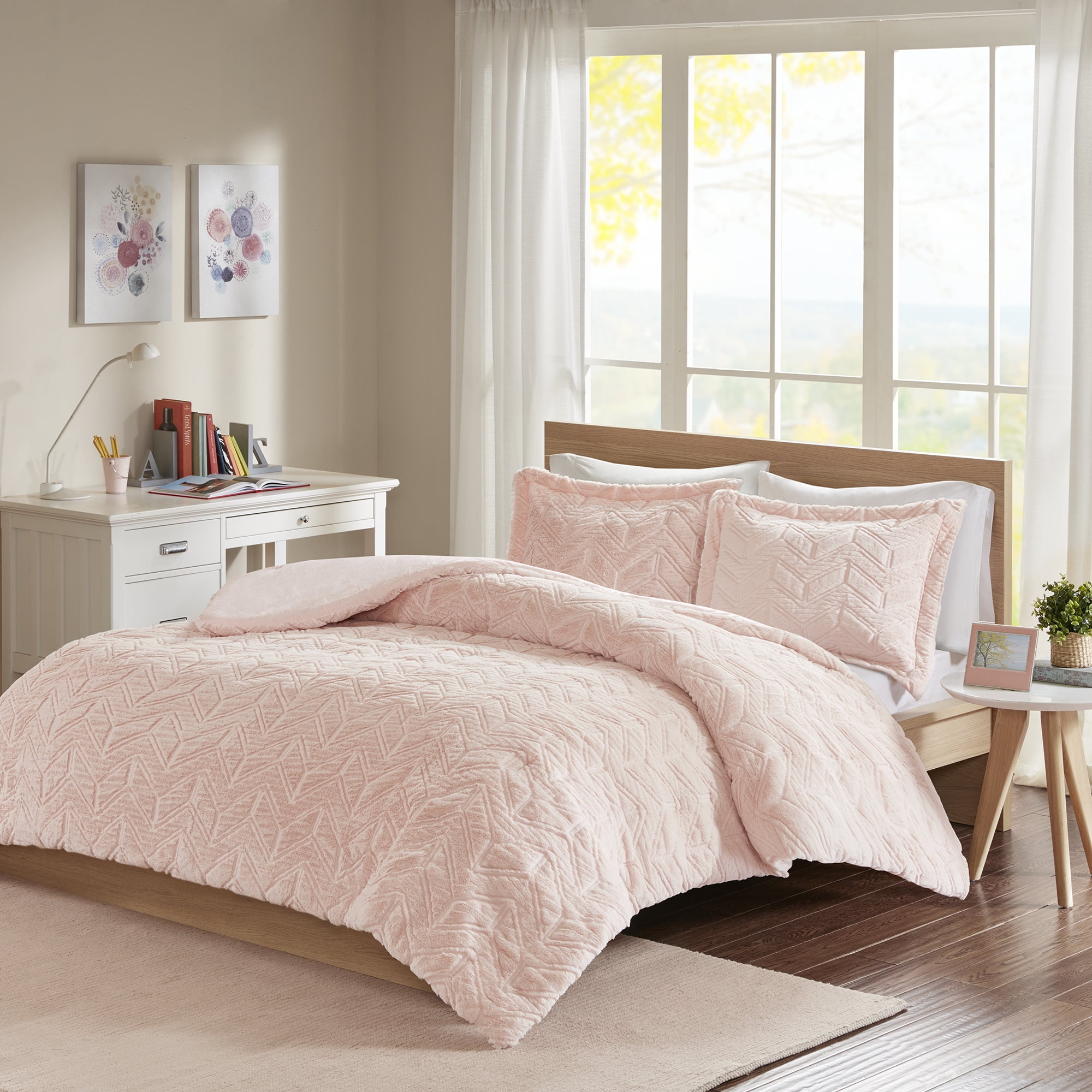 Home Essence Apartment Kylie Chevron Ultra Plush Comforter Mini Set
