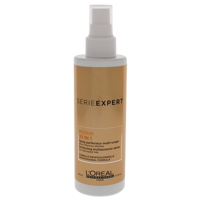 Serie Expert Repair 10-In-1 Perfecting Multipurpose Spray by LOreal Professional for Women - 6.4 oz Hair Spray