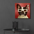 thumbnail image 6 of Epic Art Lucia Heffernan 3D Dog 12"x12" Framed Art Prints, 6 of 8