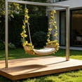 thumbnail image 4 of Dvumao 67 in Artificial Bougainvillea Flower Garland, Silk Faux Hanging Vine for Outdoor Porch, 4 of 6