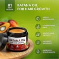thumbnail image 2 of Batana Oil for Hair Growth - Cold-Pressed & Pure Unrefined Batana Oil Hair Mask for Women & Men - Enhances Hair Thickness, Prevents Loss, Repairs Spli, 2 of 5