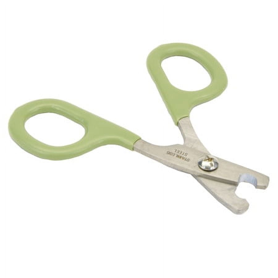 Coastal Pet Safari Cat Nail Trimmer - Double Guillotine, Single-Snip Kitten, Cat, Bunny & Pet Nail Clippers - Left- or Right-Handed Scissors - One Size