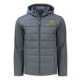 thumbnail image 2 of Men's Cutter & Buck Gray NDSU Bison Vintage Evoke Hybrid Eco  Full-Zip Hoodie, 2 of 3
