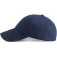 thumbnail image 2 of ORUYROP Men Women Plain Cotton Structured Baseball Cap Adjustable Strapback 6 Panel Hat, 2 of 3