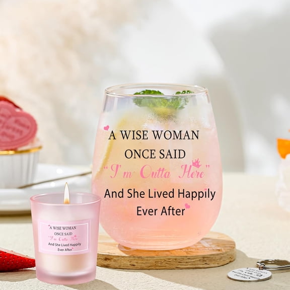 Chenran-Coworker Leaving Gifts for Women Iridescent Wine Glasses Retirement Gifts Thank You Goodby Gift for Colleagues Friend Birthday Teacher Christmas Presents for Colleagues Women Pink Ladies G