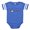 Royal Blue, variant on CafePress - Santa Loves You - Cute Infant Baby Football Bodysuit