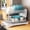 White, variant on Storvive 2-Tier Carbon Steel Dish Drying Rack for Kitchen Counter, Large Capacity Dish Rack with Drainboard, Cutlery Holder, White