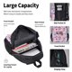 thumbnail image 4 of Disketp Christmas Unicorns Mochila Estampada de Gran Capacidad con Lonchera y Estuche, Set de 3 Piezas para Estudiantes, 4 of 7